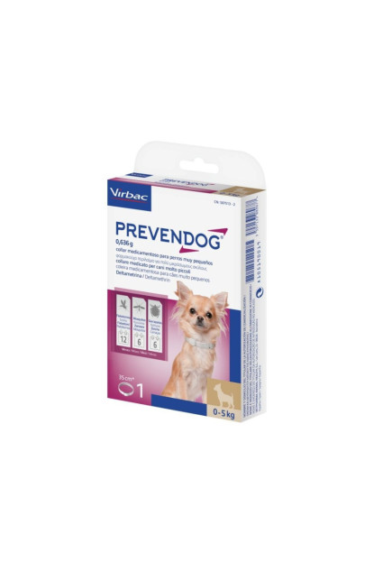 Collar antiparasitario prevendog