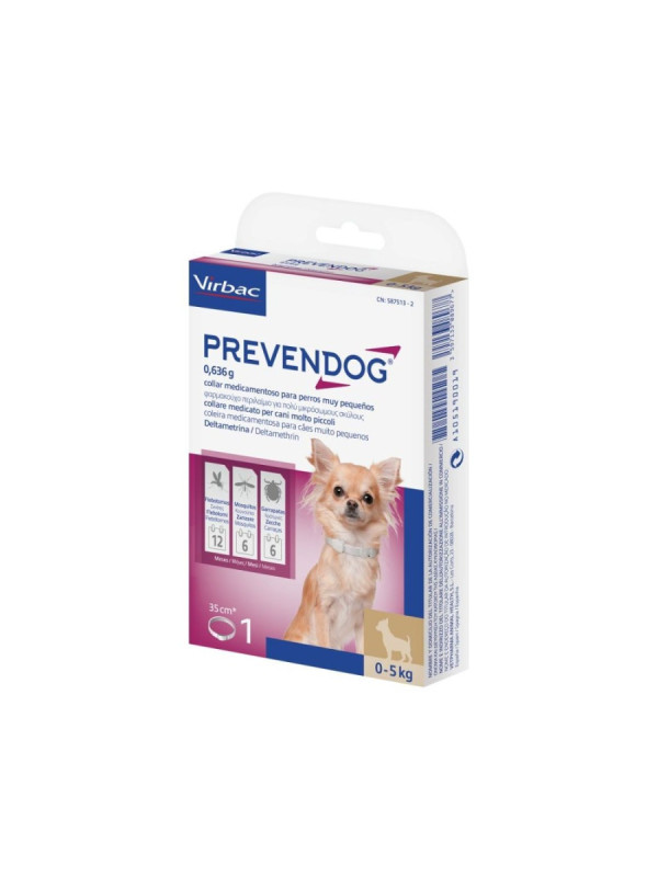 Collar antiparasitario prevendog