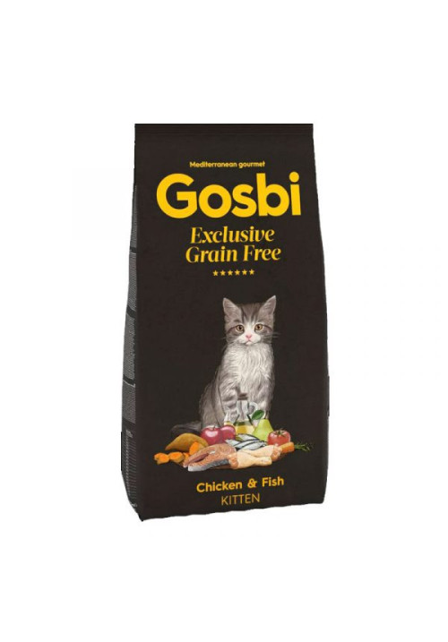 Gosbi Grain Free de pollo y pato Kitten