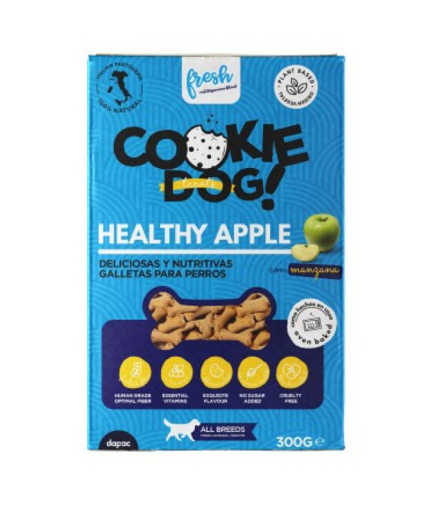 Cookie Dog healthy apple