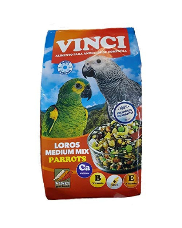 Vinci mixtura para loros medianos