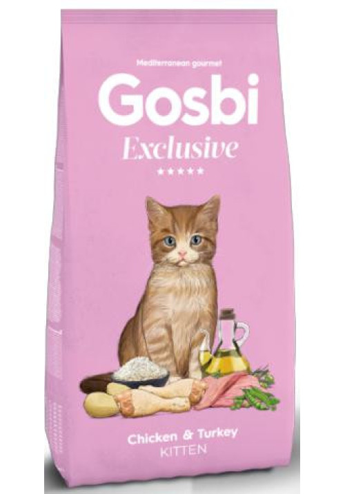 Gosbi exclusive pollo y pavo kitten