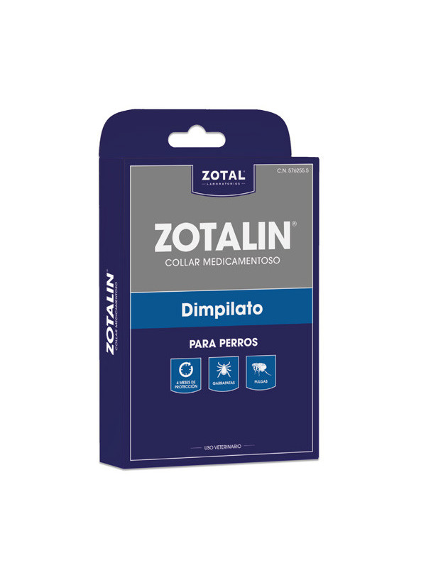 Zotalin collar antiparasitario