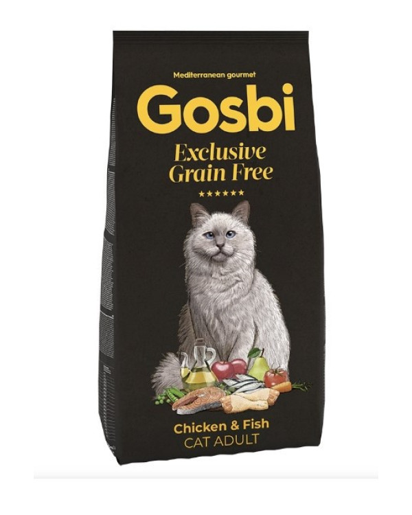 Gosbi Grain Free de pescao y pollo adultos